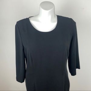 Tower Hill Collection Classic Black Dress, Size 16